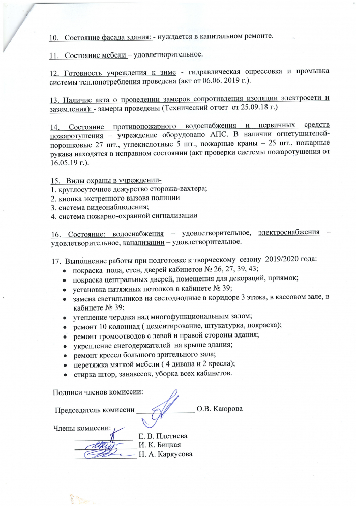 Акт Готовности К Новому Году
